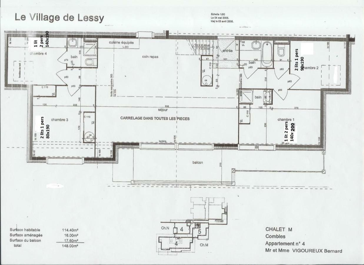 Le Lessy M4 Apartment Le Grand-Bornand Ngoại thất bức ảnh